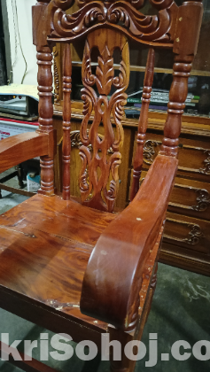 Mehegoni Wood Chair/মেহগনি কাঠের চেয়ার